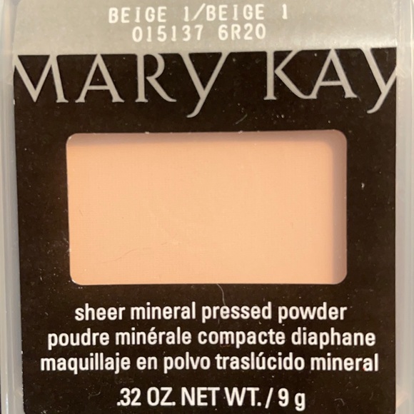 Mary Kay Beige 1 Sheer Mineral Pressed Powder